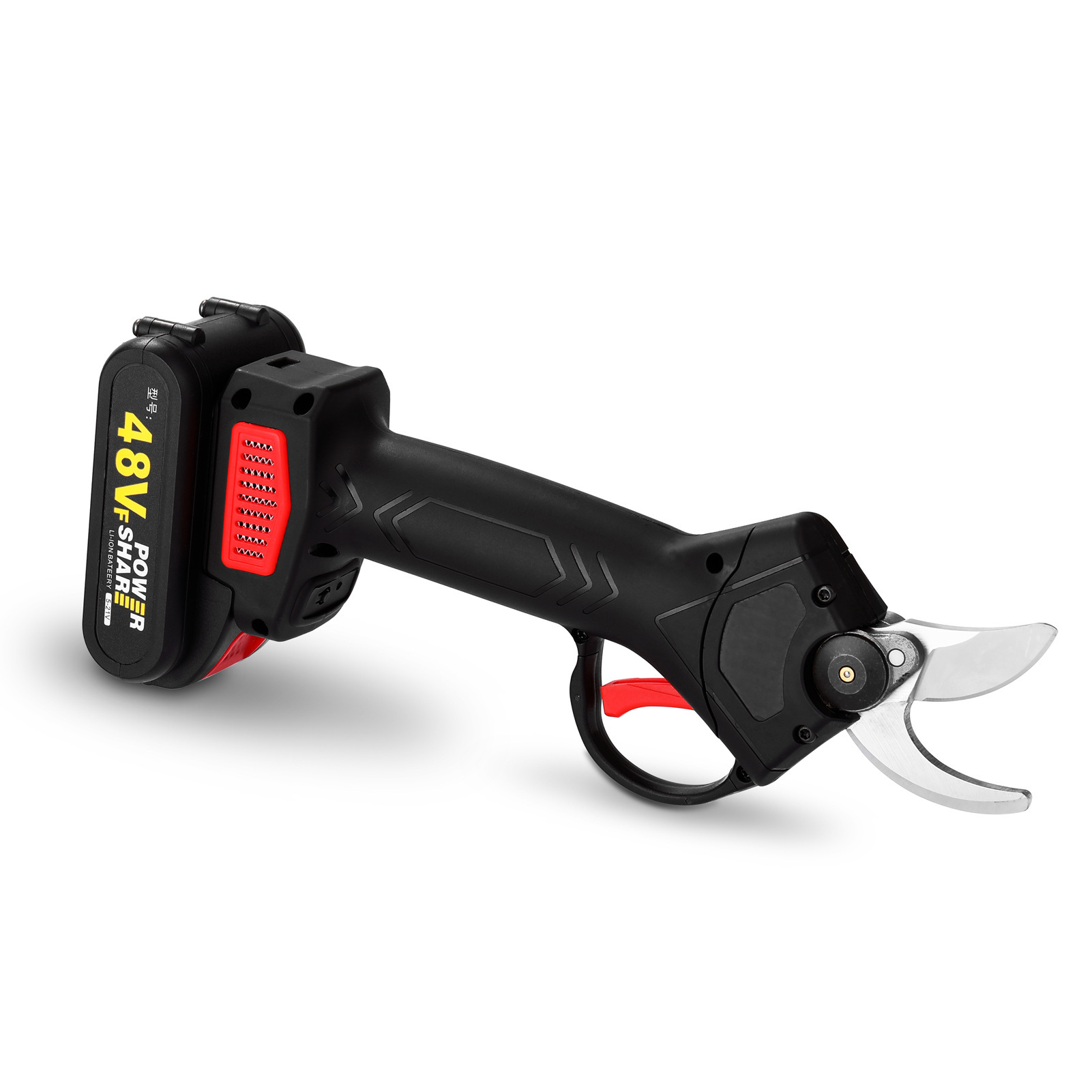 Garden Pruning Special High Branch Pruning Shears Electric Shears Cutting Branches Scissors BlACK US