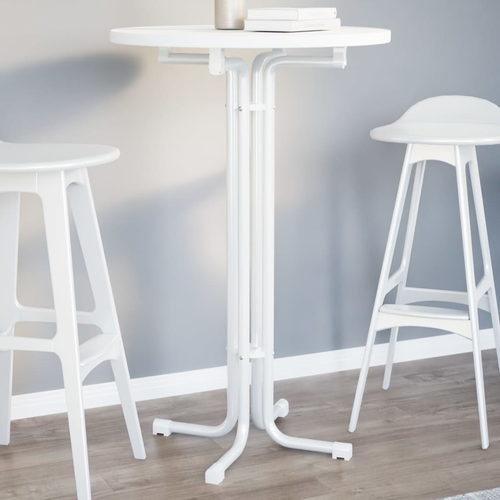 dining table Ø wood-based material and   dining table Ø 80 x 110 cm White