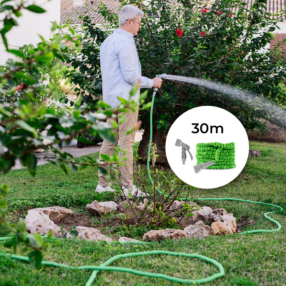 Extendable Garden Hose Hoxtend InnovaGoods 30 m