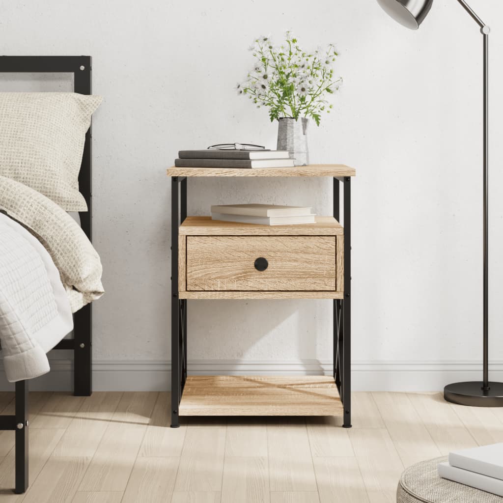 Nightstand Sonoma Oak 40x Wood Material Sonoma oak
