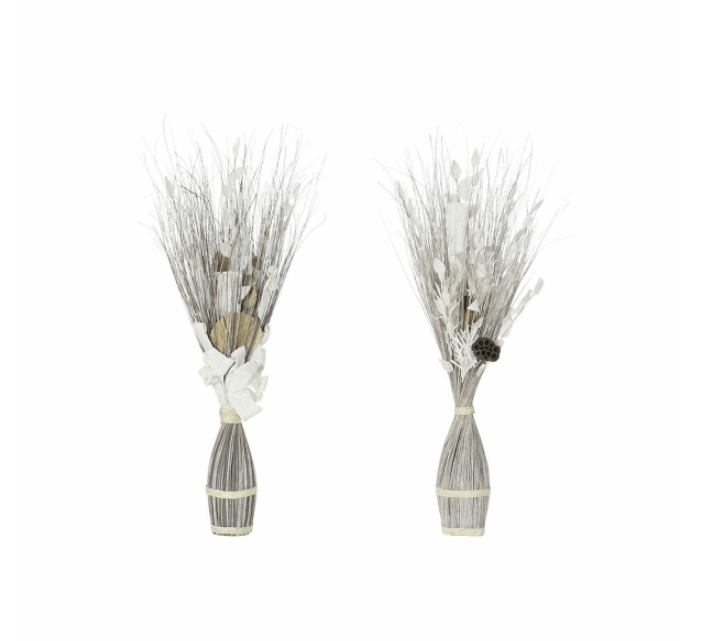 Bunch DKD Home Decor Flowers Coconut Fibre (2 pcs) (40 x 40 x 100 cm)