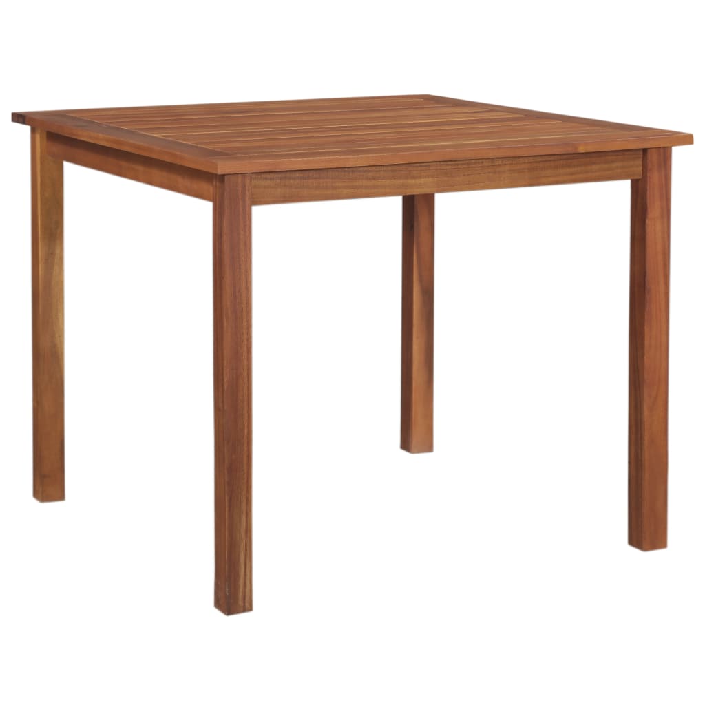 Garden Table 85x Solid Acacia Wood 85 x 85 x 74 cm