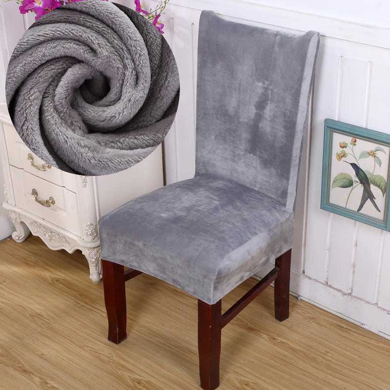 Thick leather chair cover Brown