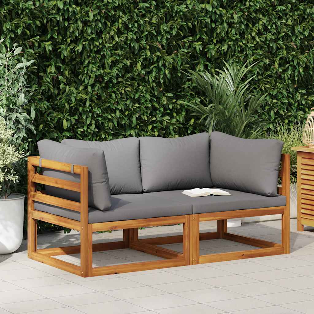 Modular Corner Sofas 2 pcs. with cushions   Modular cream Sofa middle section + sofa corner sectio