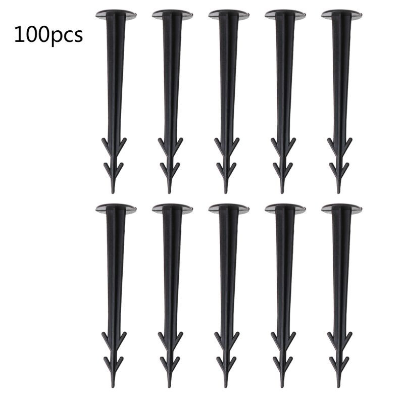 Strawberry Plastic Film Nails For Greenhouse 11CM BlACK 100Pcs