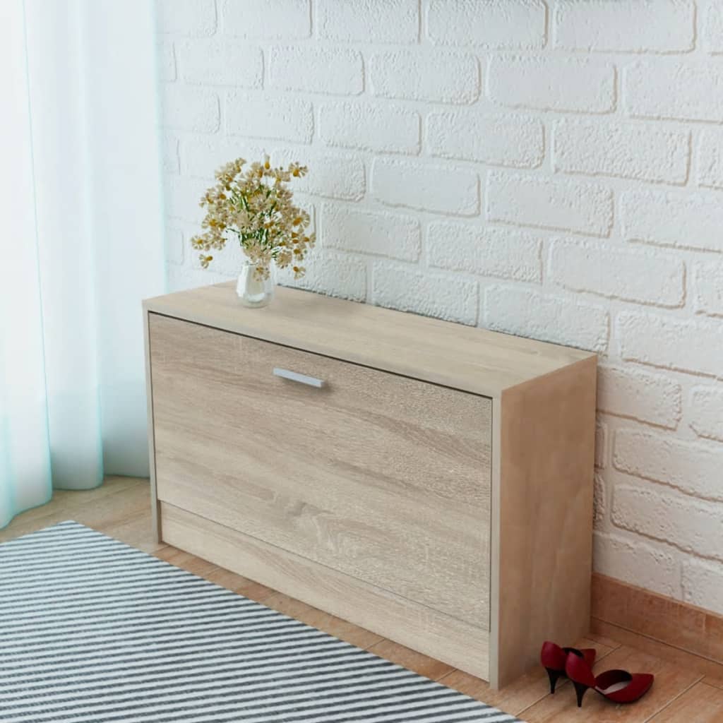 shoe bench oak 80x   shoe bench 80x Oak 1 1