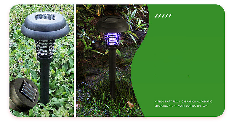 Outdoor Physical Mosquito killer Lamp LED Pest killer Lamp Outdoor Courtyard Camping Mosquito killer Lamp Ground plug